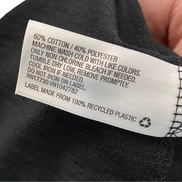 Ava & Viv Black V-Neck Tee Women’s Plus Size 4x - Picture 10 of 10